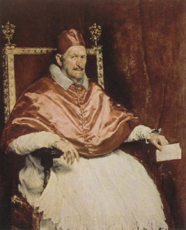 Diego Velazquez portrait of pope innocet x Spain oil painting art
